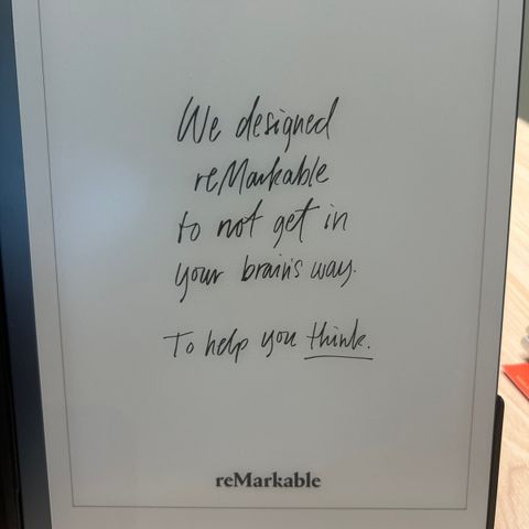 Remarkable 2 med folio deksel