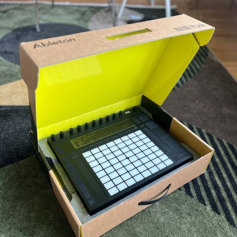 Ableton Push 2, helt strøken, nesten ubrukt