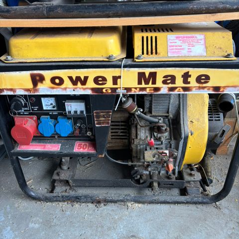 Power Mate diesel generator