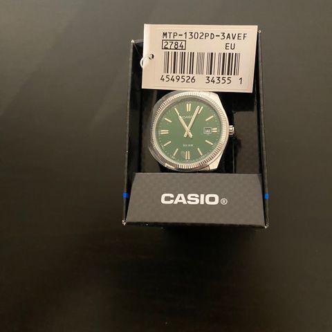 Casio green dial