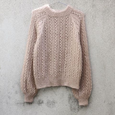 Waffle sweater - Knitting for Olive