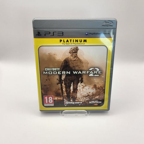 PS3 - COD: Modern Warfare 2 Platinum + DIGER plakat! Se bilder