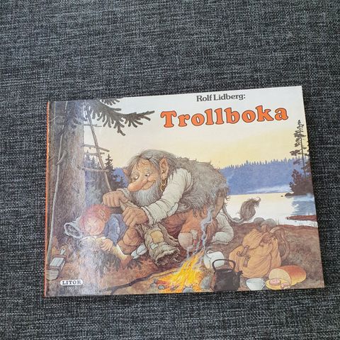 Trollboka, barnebok,Rolf Lidberg