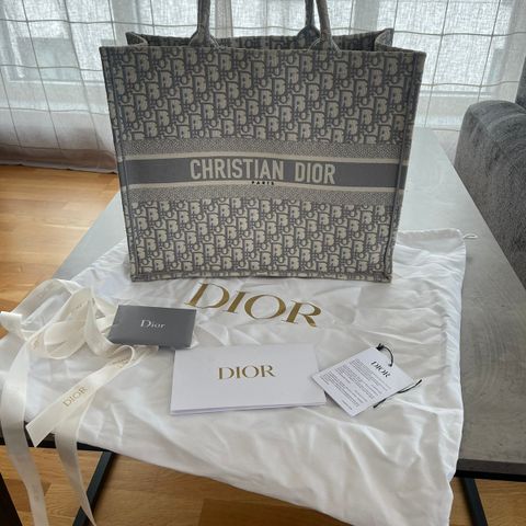 Christian Dior tote bag large