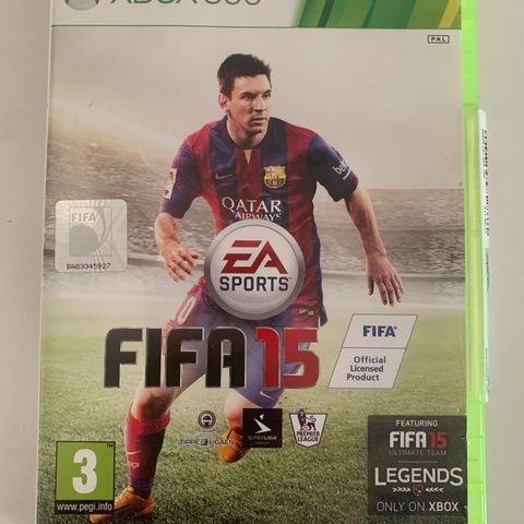 XBOX 360 FIFA 15