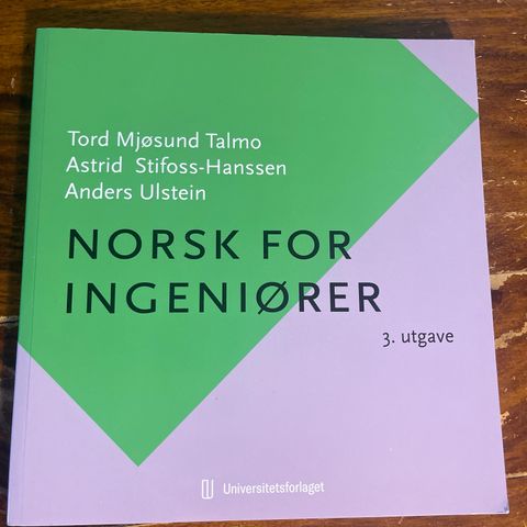 Norsk for ingeniører 3.utgave