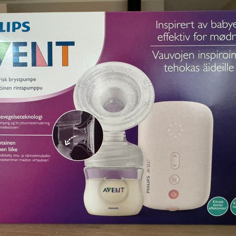 Veldig lite brukt brystpumpe fra Philips Avent