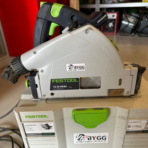 Sirkelsag Festool TS 55 REBQ-Plus (med skinner)