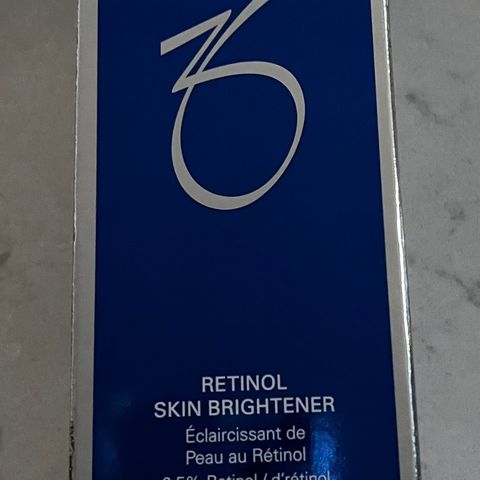 ZO Skin Health Retinol Skin Brightener, ny/uåpnet selges.