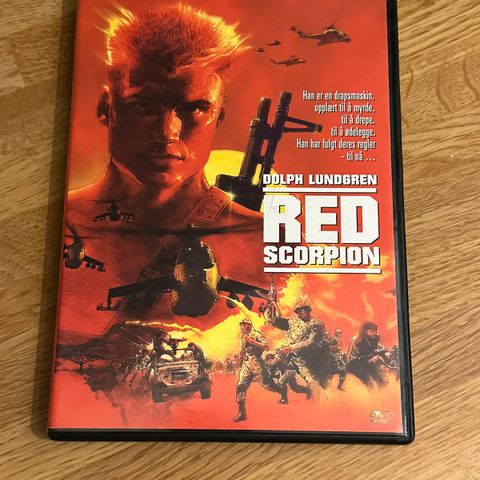 Red Scorpion (DVD) Dolph Lundgren, 1988 / Norsk tekst