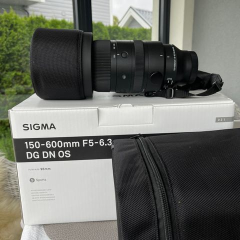 Sigma 150-600mm F5-6.3 DG DN OS zoom objektiv L-mount selges