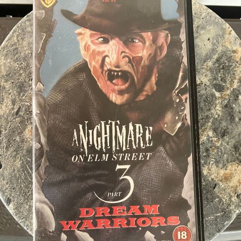 A Nightmare on Elm Street 3 på vhs!