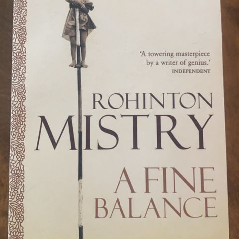 A Fine Balance | Rohinton Mistry