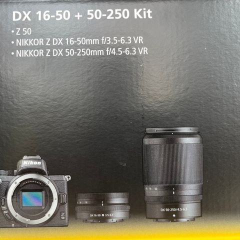 Nikon Z50 kit