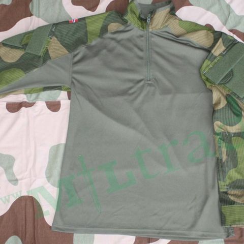 Miltrad Combatshirt MK2, norsk kamuflasje, L