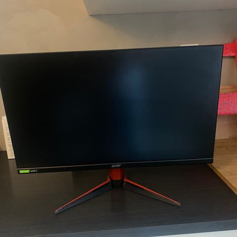 Acer Gaming skjerm 240hz ubrukt