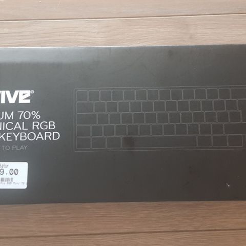 Svive Tritium 70%  Mechanical RGB gaming keyboard