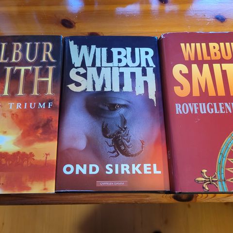 Wilbur Smith - 5 bøker