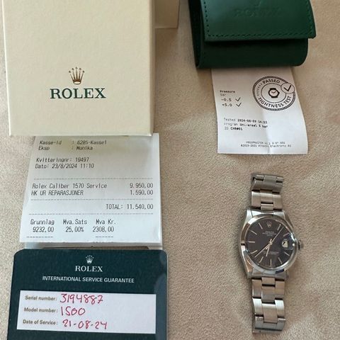 Rolex Oyster Perpetual Date (1500)