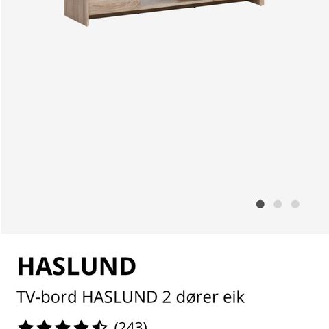 TV bord Haslund