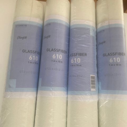 Glassfiber tapet fra storeys.,4 ruller.