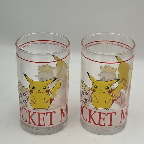 Vintage pokemon glass