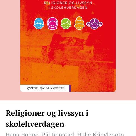 Religioner og livssyn i skolehverdagen