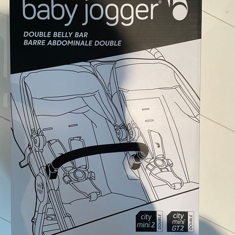 Belly bar dobbel -baby jogger