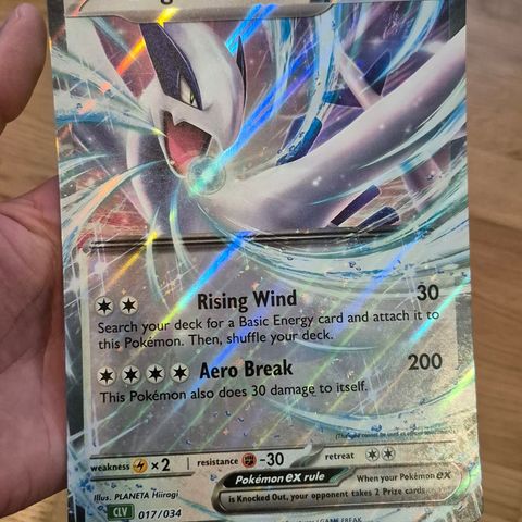 Lugia EX 017/034 JUMBO