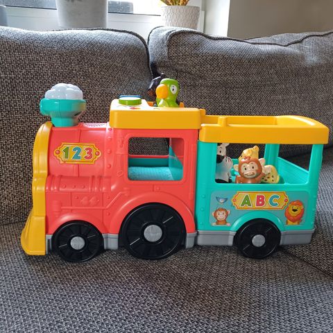 Fisher-Price Little People Educational Animal Train.