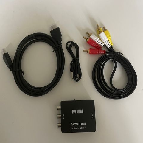 MINI AV til HDMI