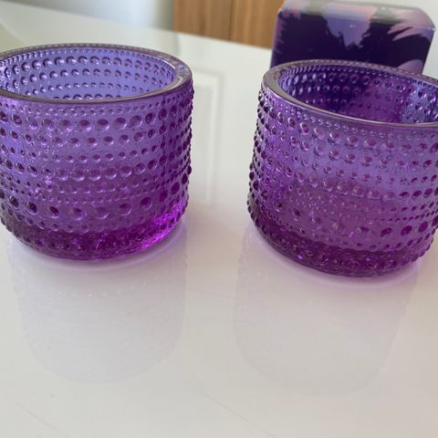 Telysholdere fra iittala 2 stk