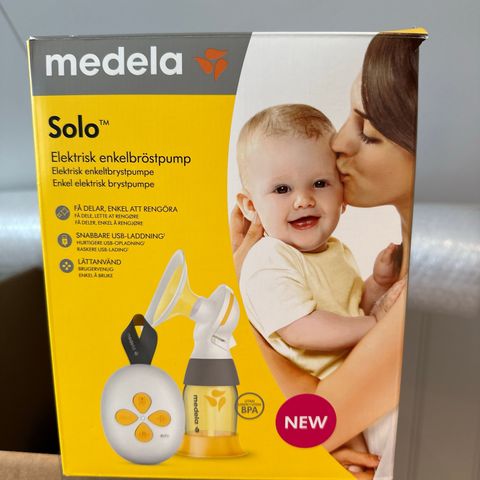 Medela brystpumpe, mangler usb-c kabel