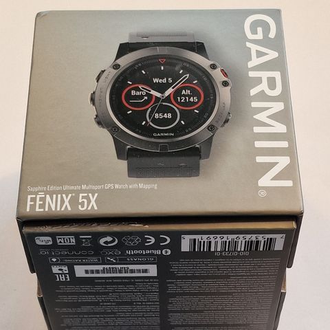 Garmin Fenix 5X Sapphire