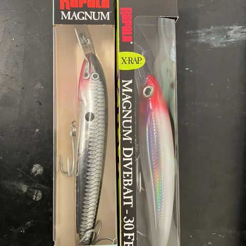 2 stk Rapala Magnum 16 og 18 cm