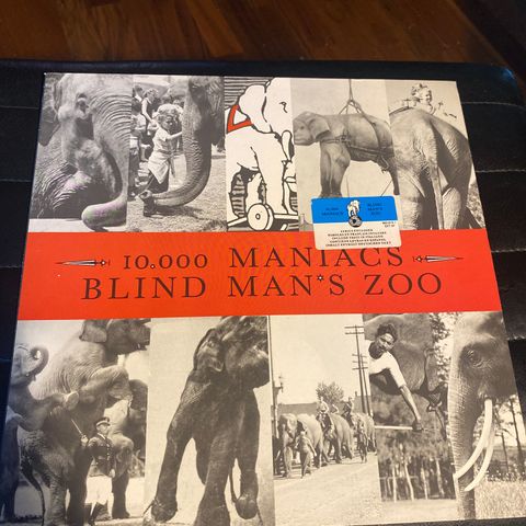 10,000 Maniacs  ** Blind Man's Zoo ** LP ** Natalie Merchant