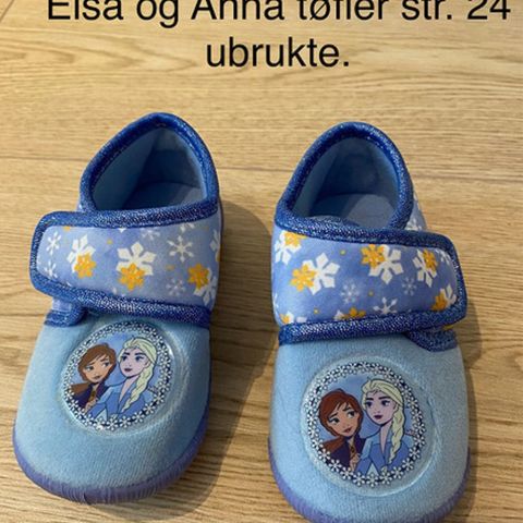 Elsa og Anna tøfler