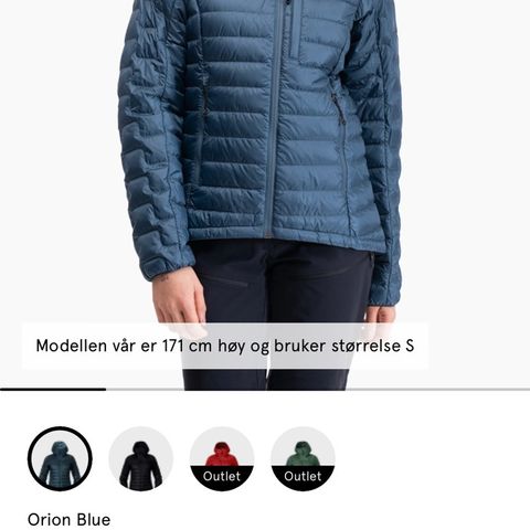 Bergans Magma Light Down dunjakke Orion Blue