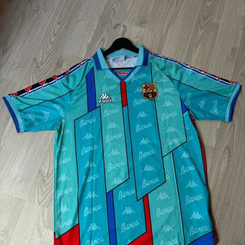 Retro Barcelona 1996-drakt (9, Ronaldo) XXL(XL)