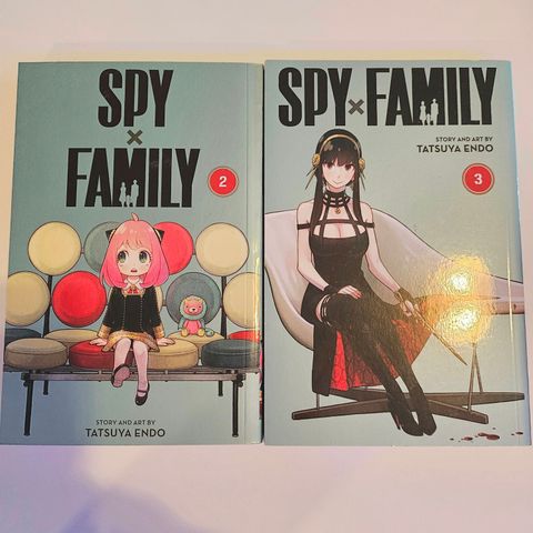 SpyxFamily manga volum 2 og 3