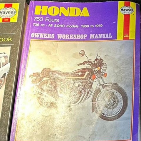 Reparasjonshåndbok Honda 750