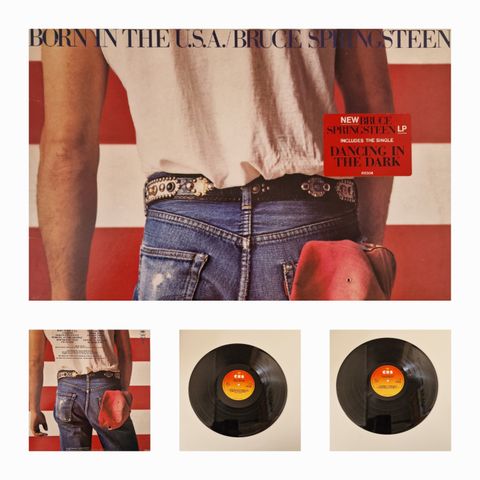 BRUCE SPRINGSTEEN "BORN IN THE U.S.A "