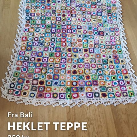 Heklet teppe