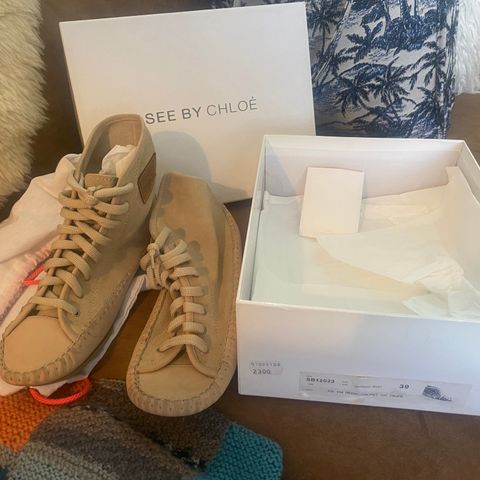 See by Chloé sko Indiano beige/taupe str 39