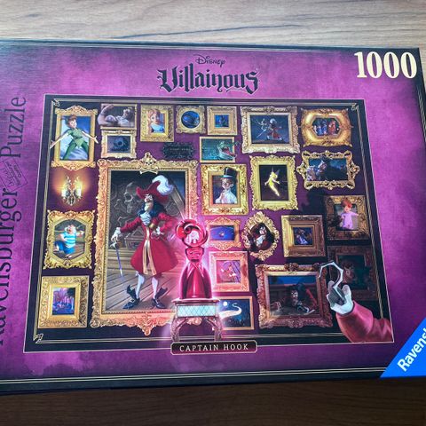 Puslespill 1000 brikker Disney villainous