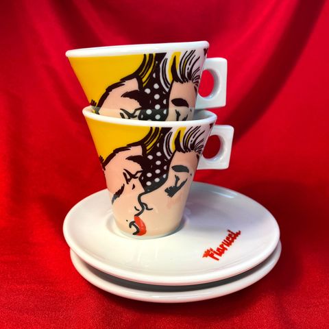 Fiorucci Pop Art Kiss Nescafe Dolce Gusto Espressokopper