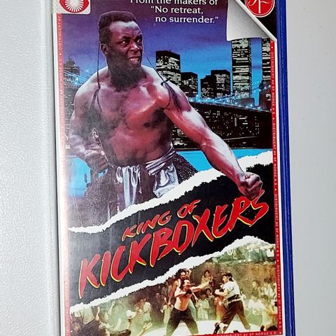 VHS BIG BOX.KING OF KICKBOXERS.