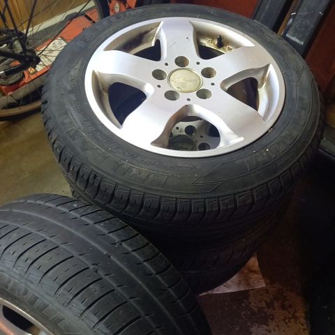 Sommerhjul 185/65 R15 et35 5x112