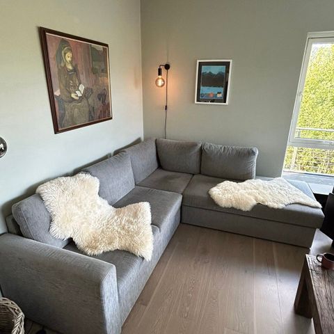 Pent hjørnesofa