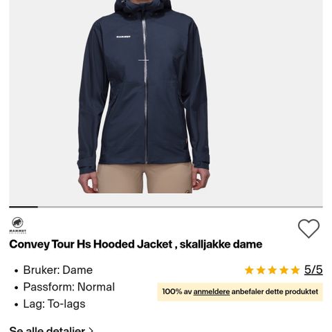 Ny Mammut Convey Tour Hs Hooded Jacket